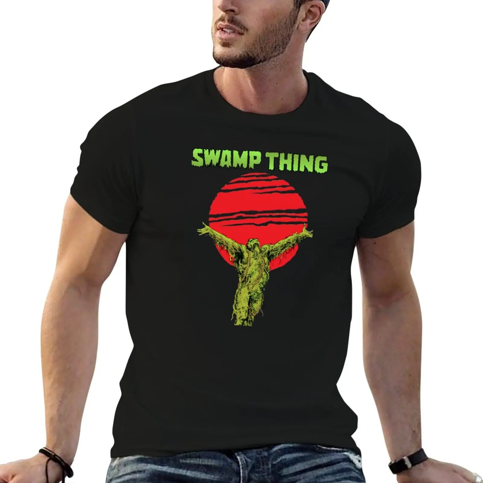 Swamp Thing T-Shirt cotton t shirt pack man t shirts high quality luxury brand anime t shirts oversize T-shirt