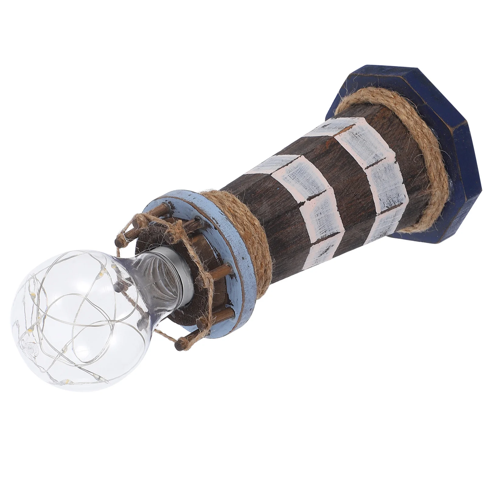 

Led Mediterranean Style Retro Illuminated Decor For Office Study Room Warm Lamp Lighthouse Desktop Light Led Retro Desktop