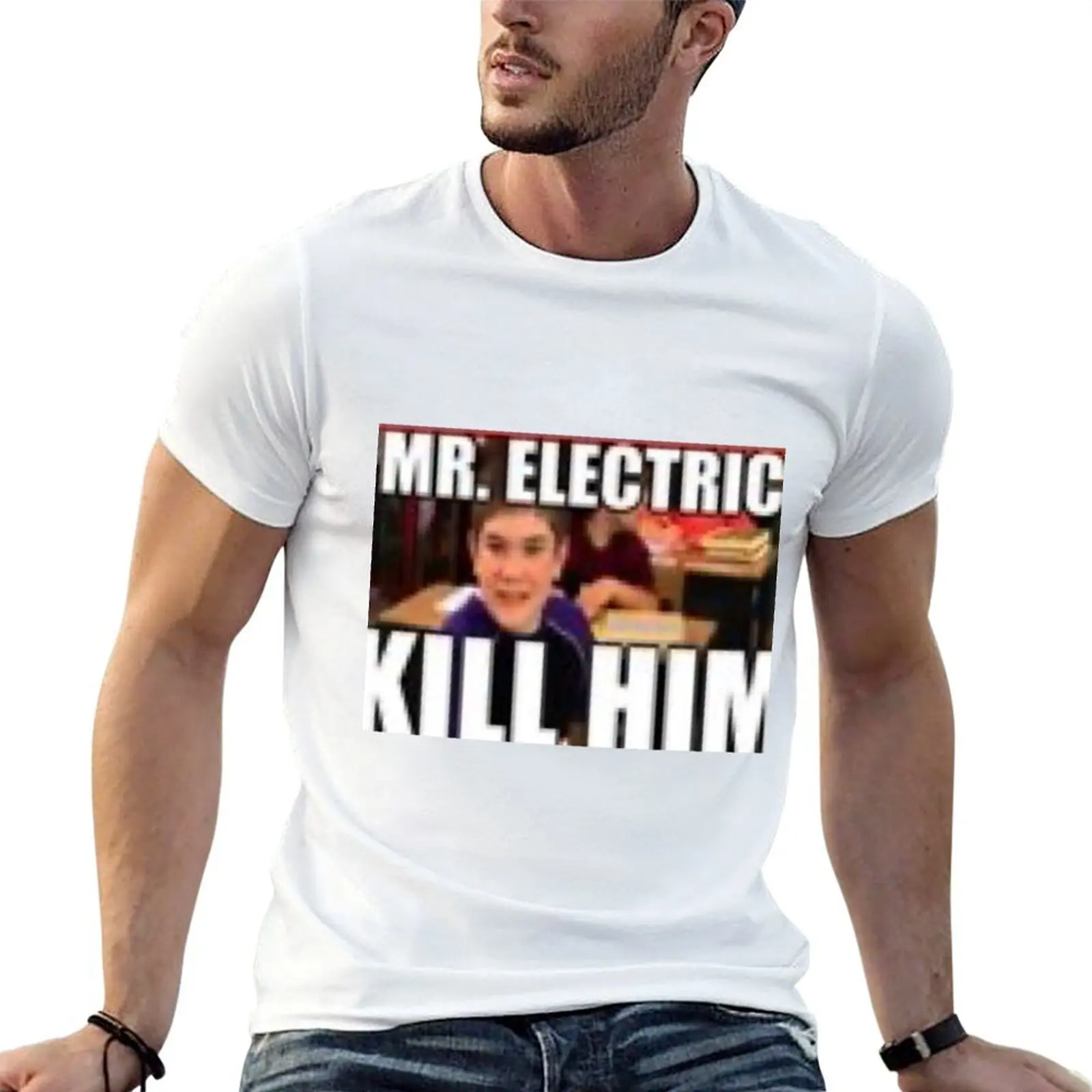 mr electric, do it T-Shirt rapper graphic tees plus size tops t shirts for men
