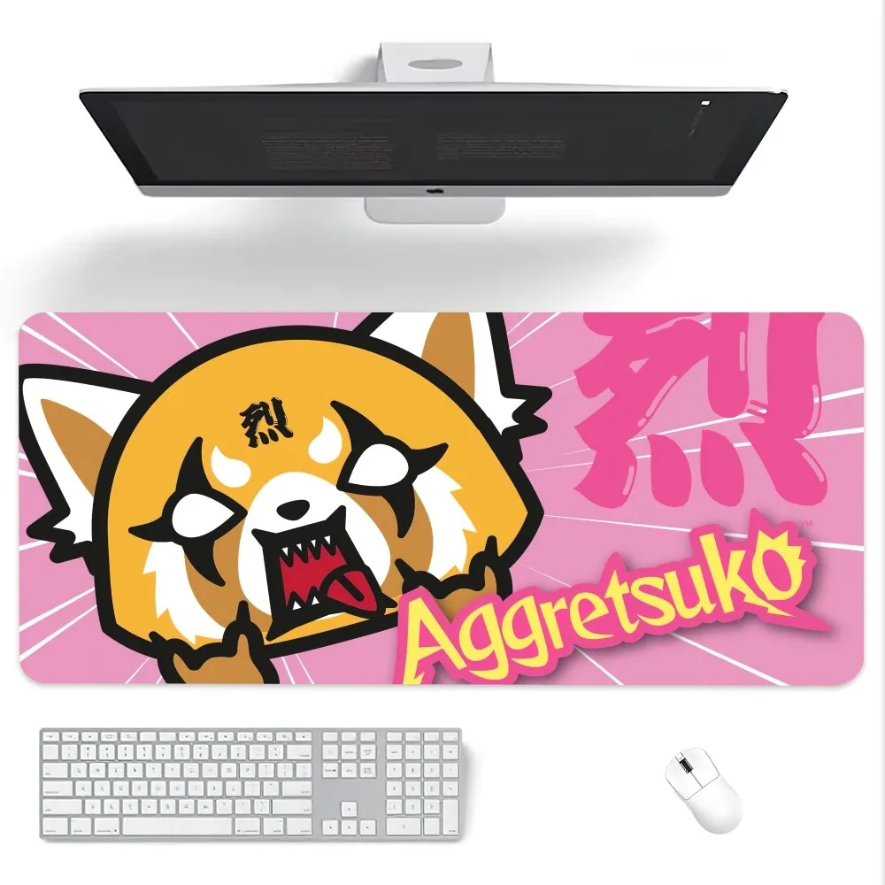 MINISO Saniro Aggretsuko Mouse Pad Computer Laptop Gaming Office Wrist Guard Non Slip Keyboard Pad