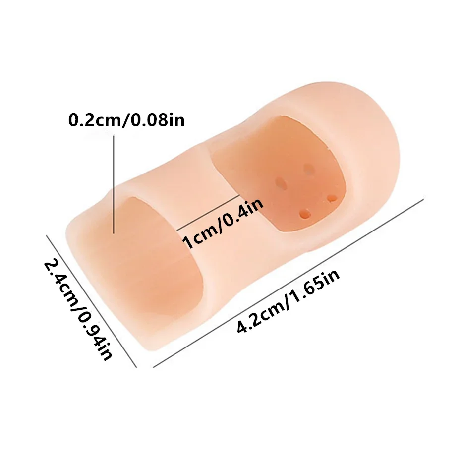 Separator Palców Ochraniacz Palców Aplikator Usuwacz Odcisków i Skórek Korektor na Haluksy Narzędzia do Pedicure Tuba Przeciwbólowa Pielęgnacja Stóp