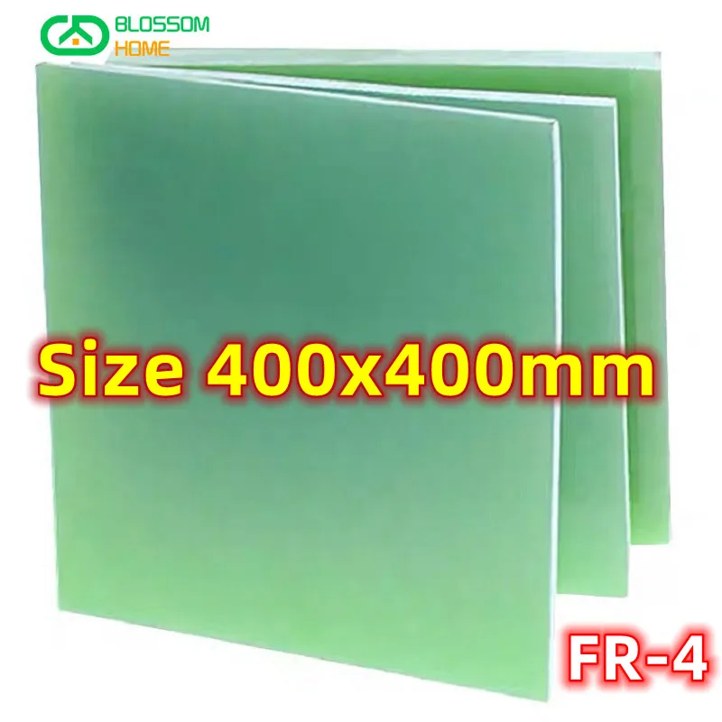 400x400mm FR4 Fiberglass Sheet Light-green Epoxy Plate 3240 FR-4 Epoxy Resin Board Glass Fibre for 3D Printer