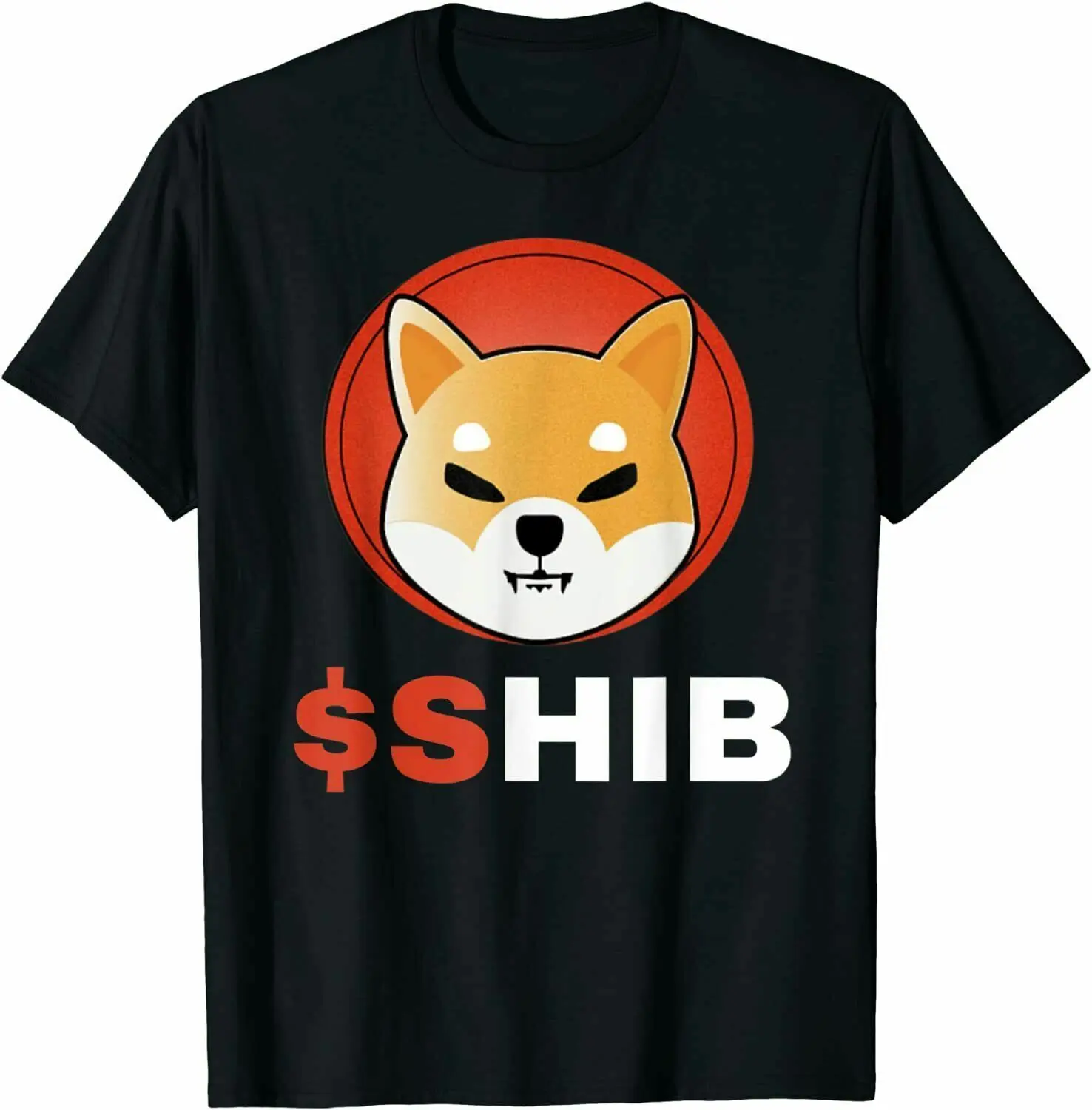 

Shiba Inu Token Crypto, $Shib Coin Cryptocurrency Hodler T-Shirt Black Funny