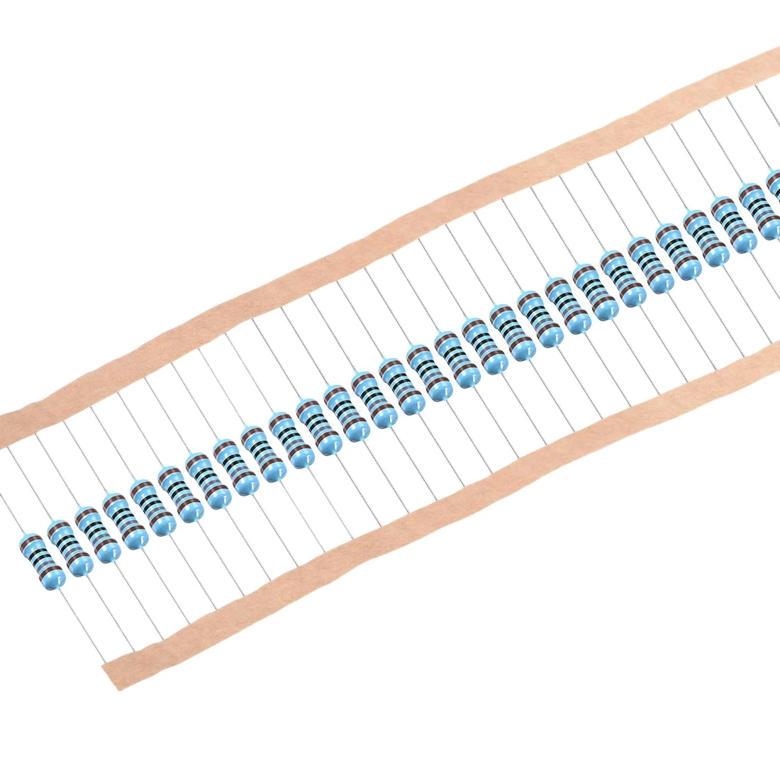 【PUBLICITY】100Pcs Resistor Kit,1 / 4W Resistor 0.25W Resistor Metal Film For DIY And Experiments