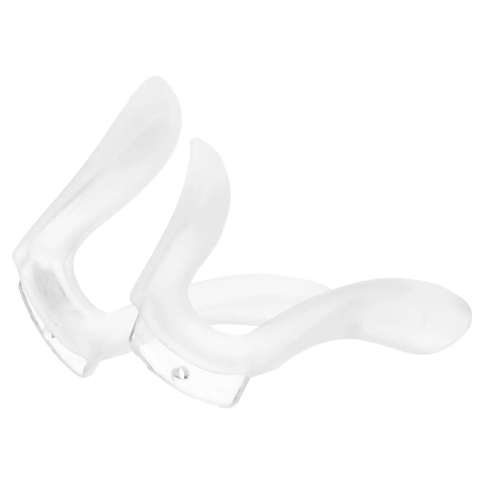 

2Pcs Integrated Silicone Nose Pads for Eyeglasses Comfortable Non Slip Clear Glasses Nose Bridge Pads Replacement for Sunglasses