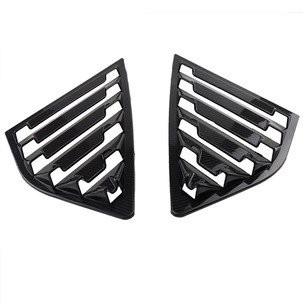 Embellecedor  ventana trasera para Ford Focus, embellecedor  cubierta  ventilación lateral, Panel  estilo  coche ABS,