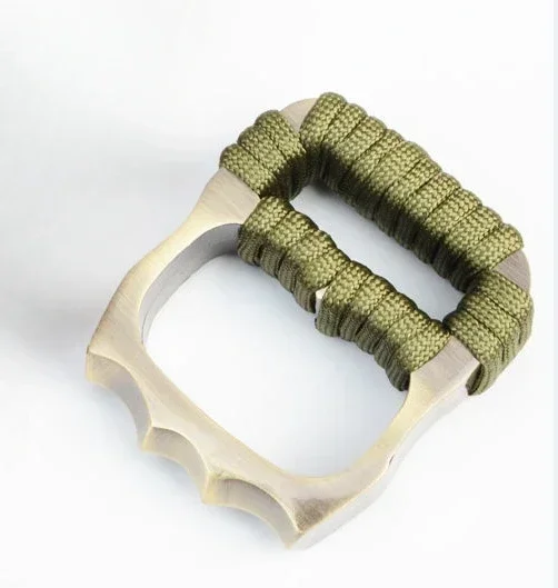 JoendocWolf-Bague en Acier Inoxydable pour Homme et Femme, Doigt en Laiton