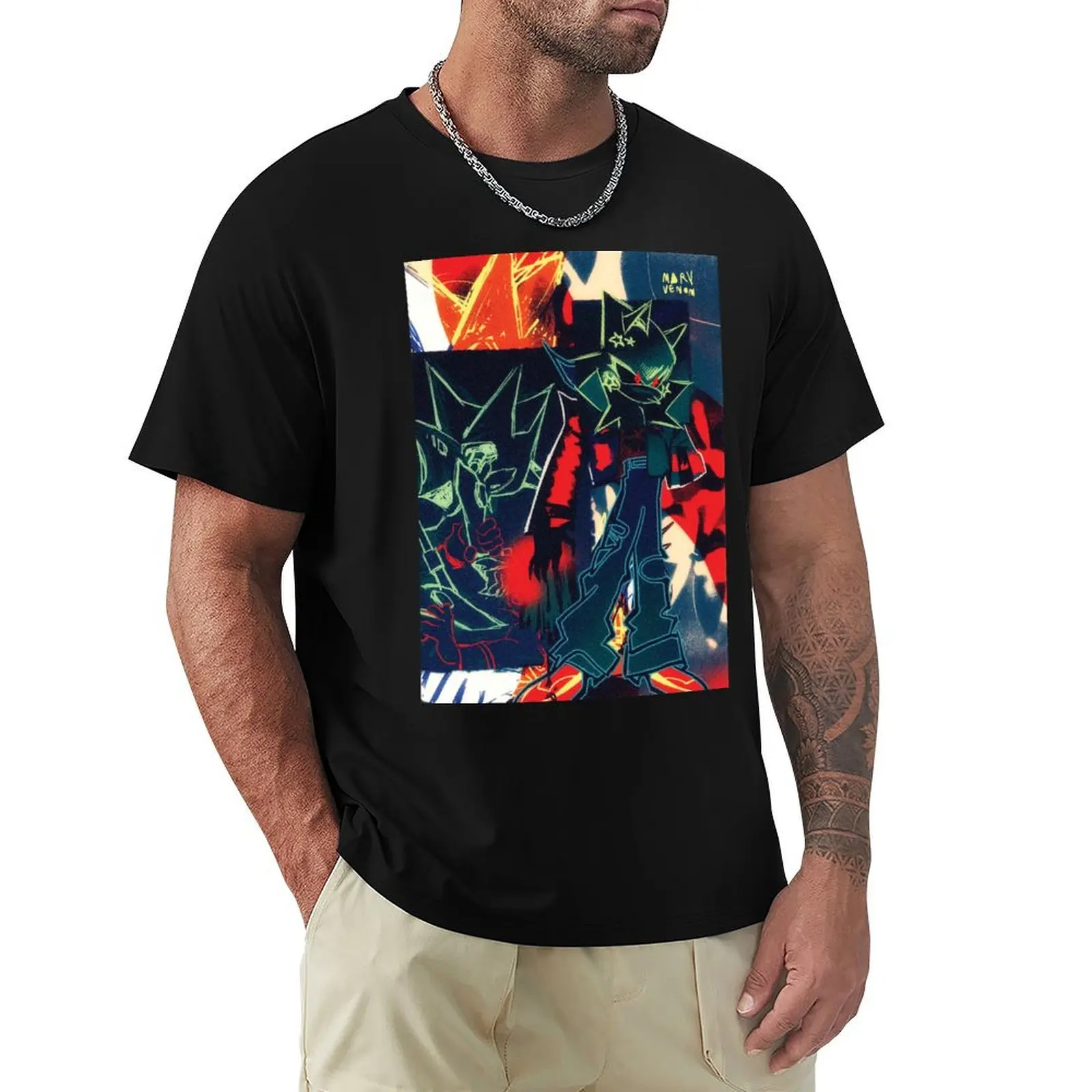 

metal moment 2 T-Shirt Modern Style Print T-Shirt