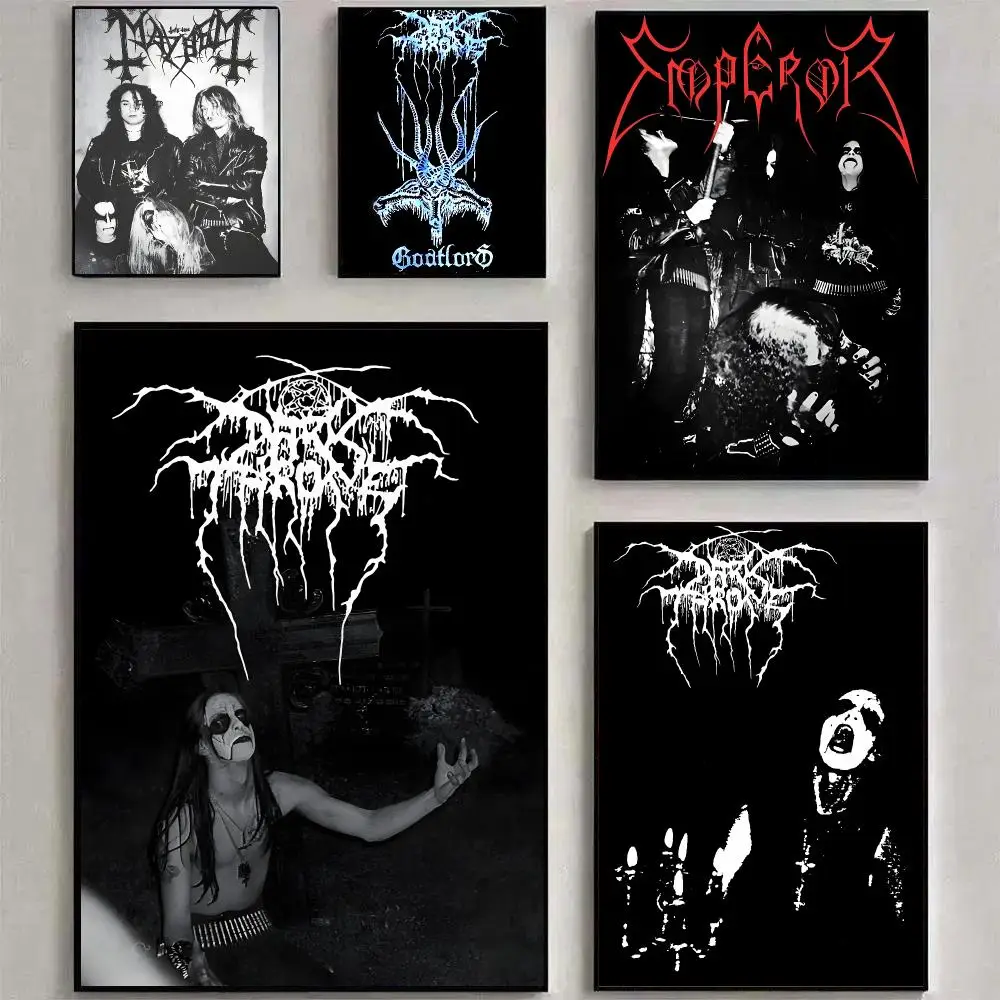Classic Band D-Darkthrone Poster Room Decoration, Home Wall Art Printing, Waterproof Bedroom Poster, Gift