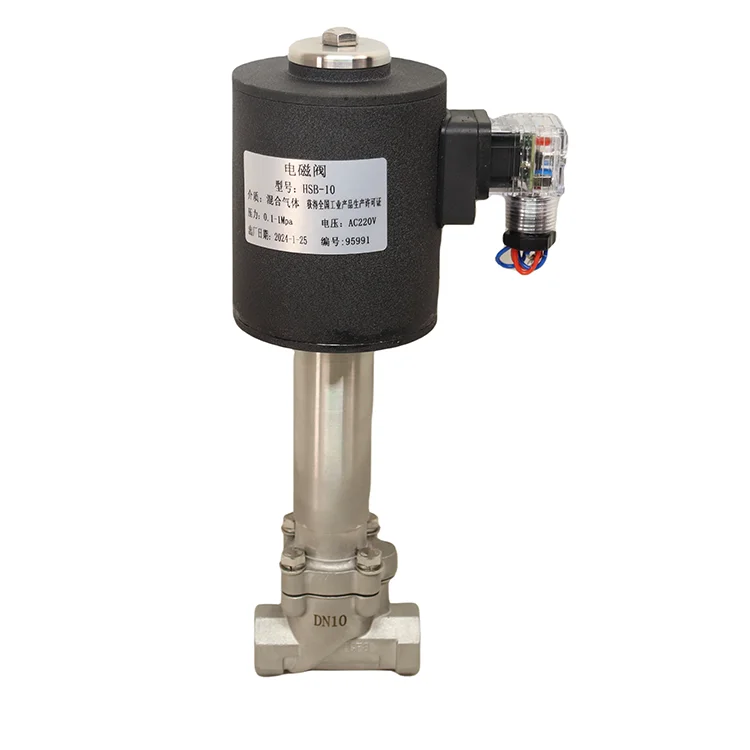 

High temperature valve, explosionproof solenoid valve 3/8inch solenoid dc valve 220v