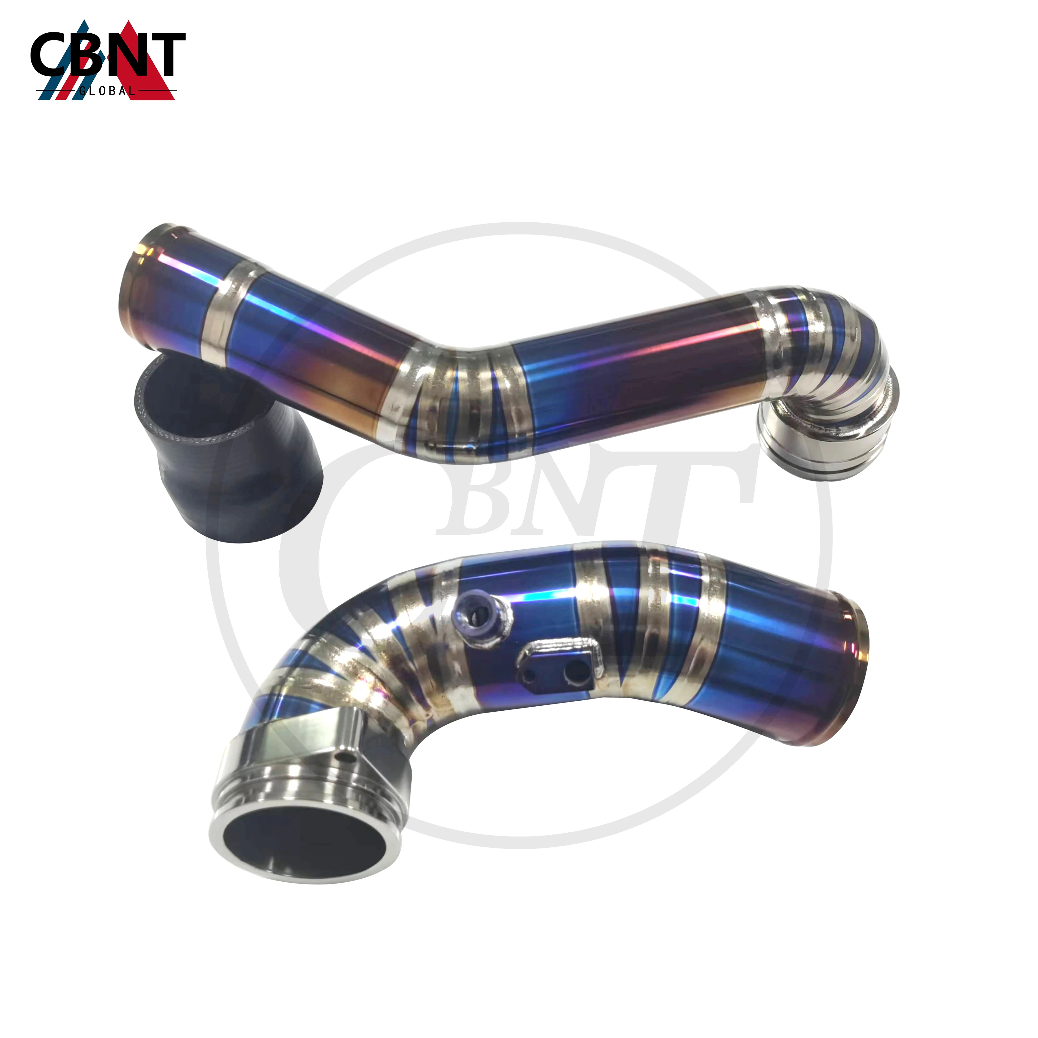 

CBNT for Toyota Supra A90 B58 Air Intake-Pipe High Quality Mirror Polished Titanium Alloy Turbo Charge Pipe Intake System