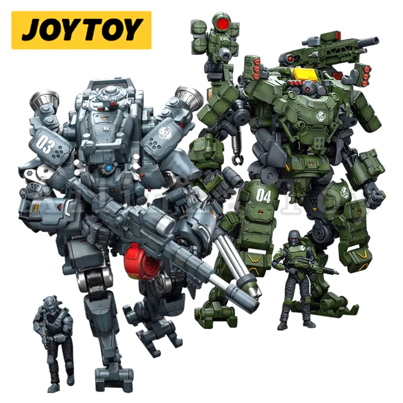 

1/25 JOYTOY Action Figure Dark Source God of War 86-II 03 High Mobility Assault Mech 04 Heavy Firepower Defense Mech