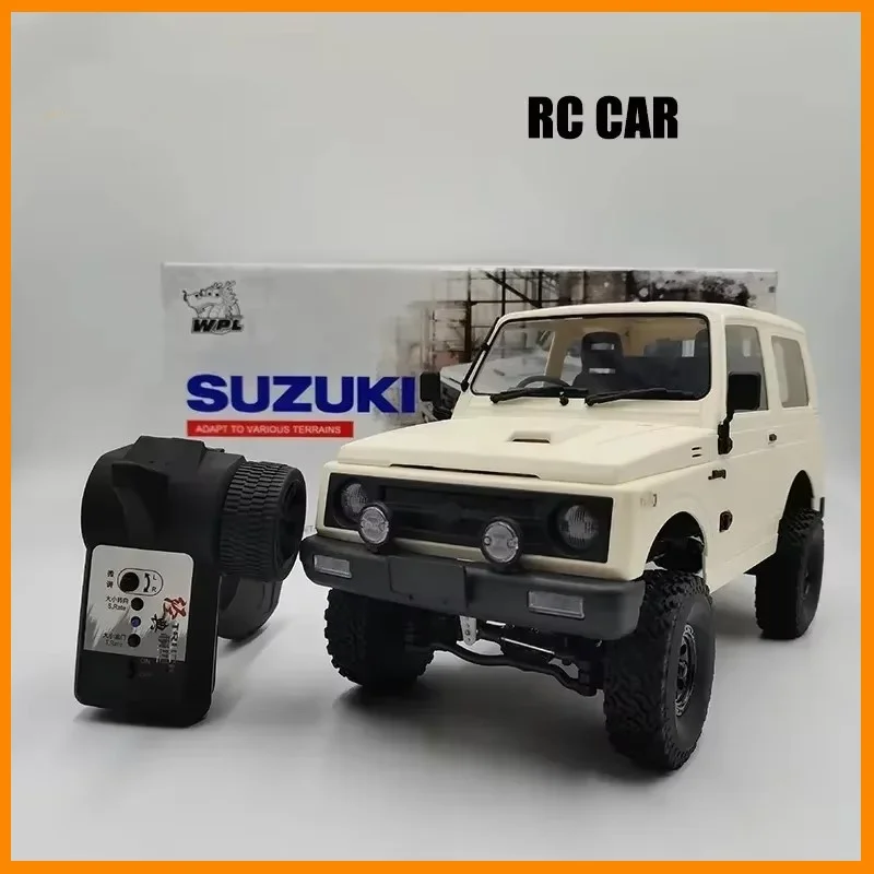 Wpl C74 Rc Car 1/10 4x4 Off-Road Climbing Remote Control Car 370 Motor Toys For Adults And Children Made Of Metal Plastic