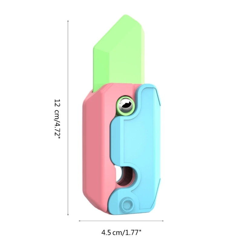 3D potištěné nůž přízvuk odlehčovací hračka fidgets řezačka trápení hračka pro dospělý úřad