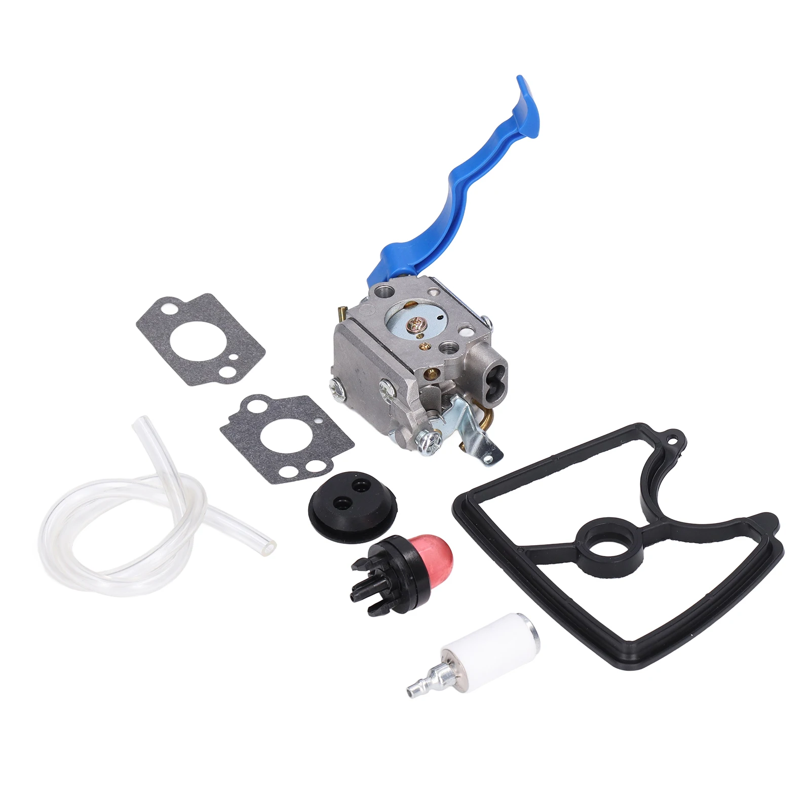 المكربن المكربن الألومنيوم ل Husqvarna 125B 125BVX 125BX منفاخ محمول مع منصات الورق ومصباح التمهيدي لمرشح الهواء