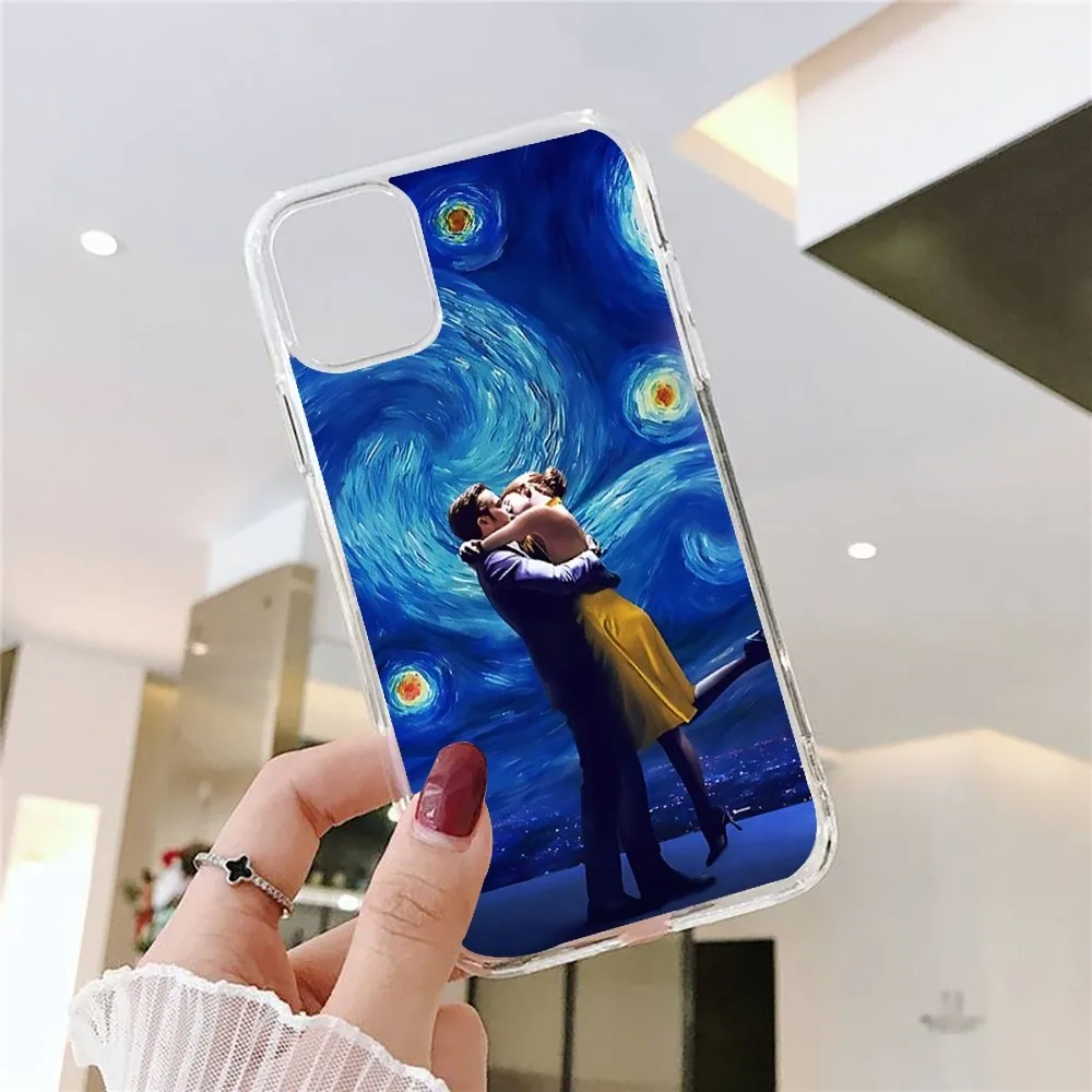 Movie L-LaLaLands Phone Case For Iphone 15 11 13 14 Pro Max 7 8 Plus X Xr Xs Max Se2020 12mini Transparent Cover