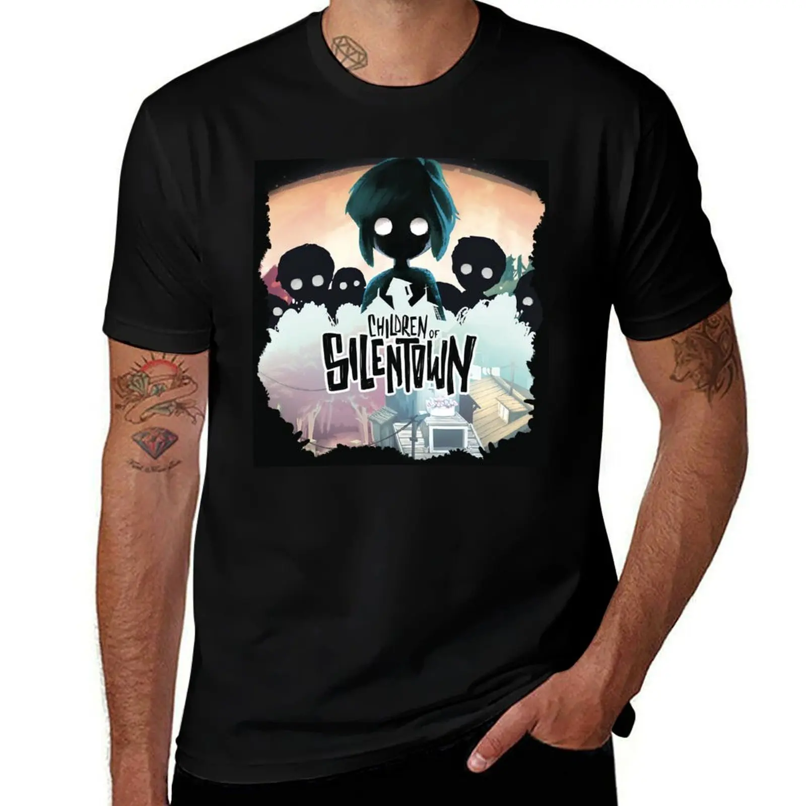 Children of Silentown one year anniversary Kids T-Shirt Festival Short Sleeve T-Shirt