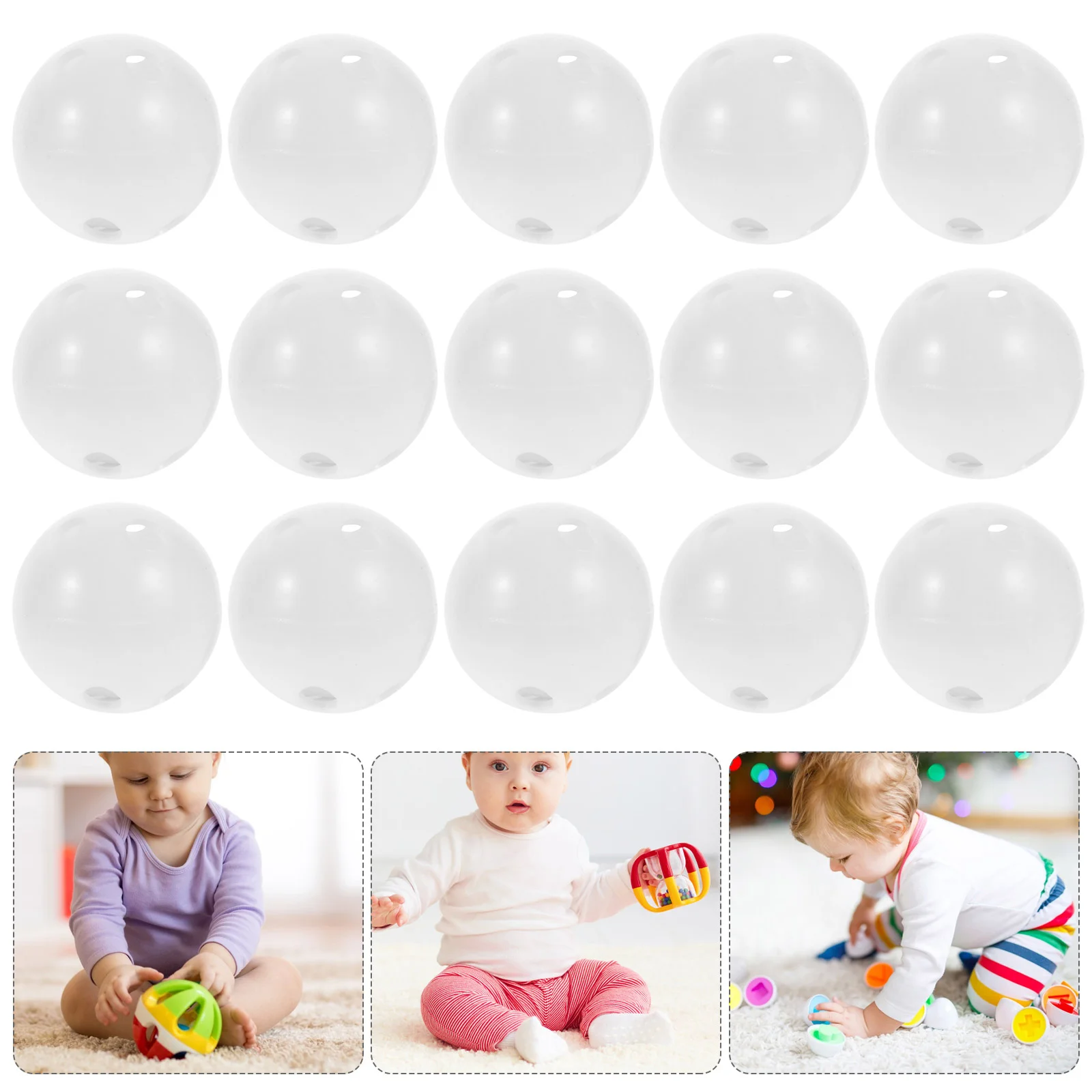 50 PCS Repair Replacement Accessories Large Inserts for Baby Toys