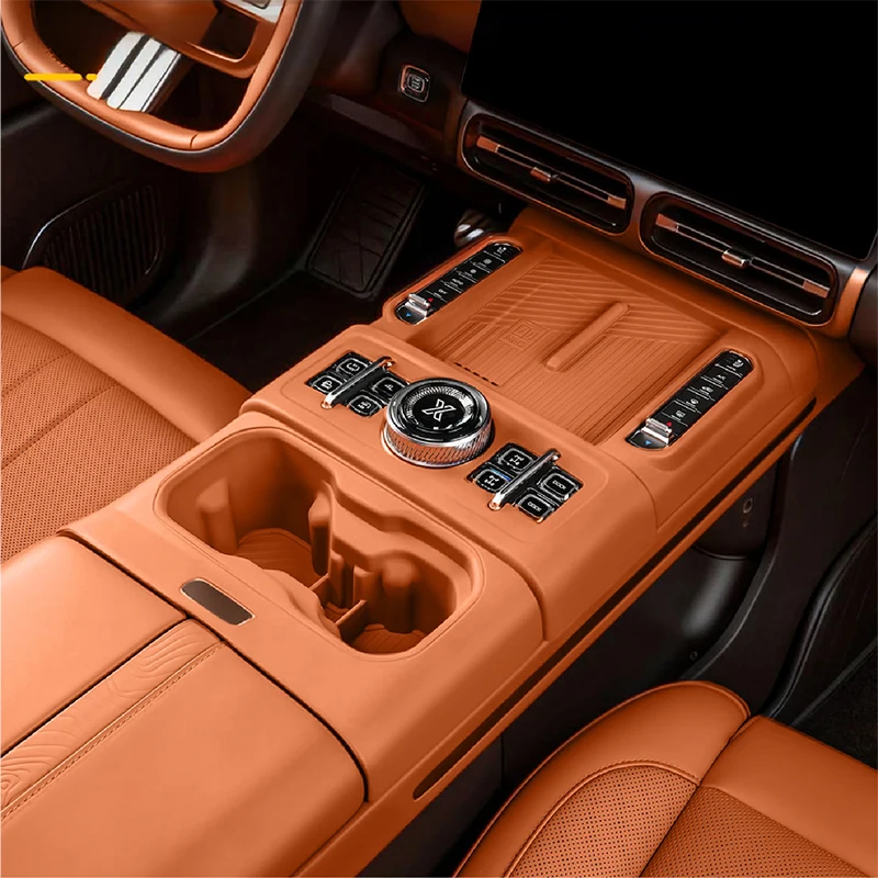 MDUG For Jetour G700 2025+ All-inclusive Wireless Charging Silicone Mat Water Bottle Anti-slip Mat Interior Upgrade Car Accessor