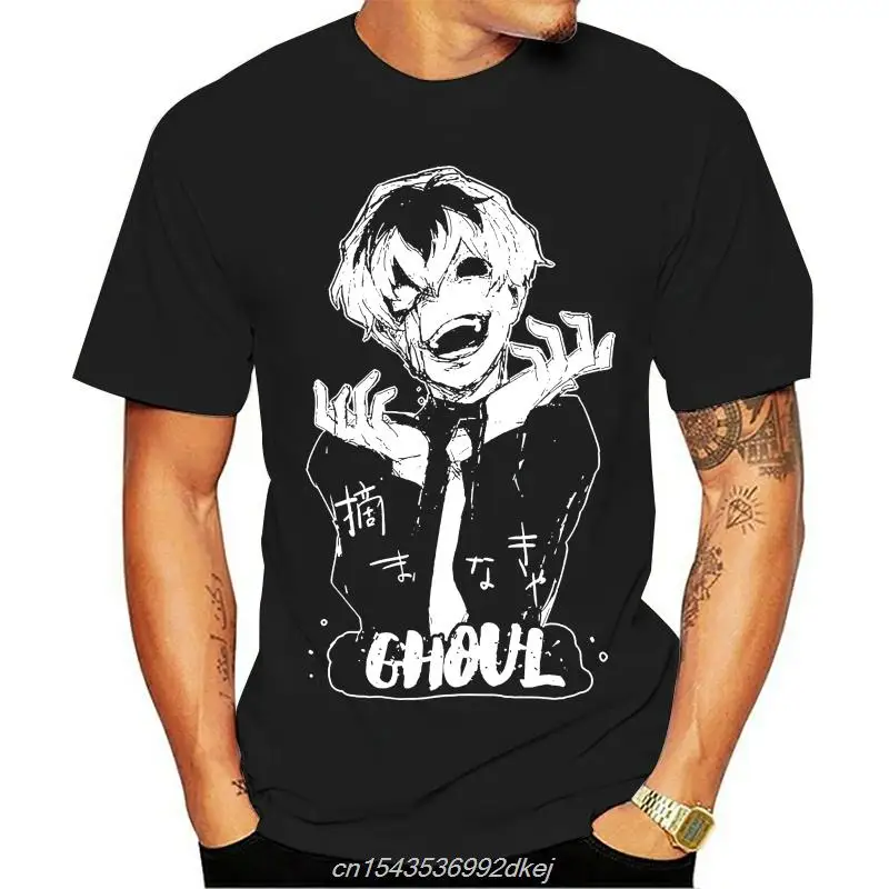 Tokyo Ghoul Original Art T-shirt Ken Kaneki Anime Tee By Order Tshirts 700 Men T Shirt Print  Men Women Cartoon Casual Short