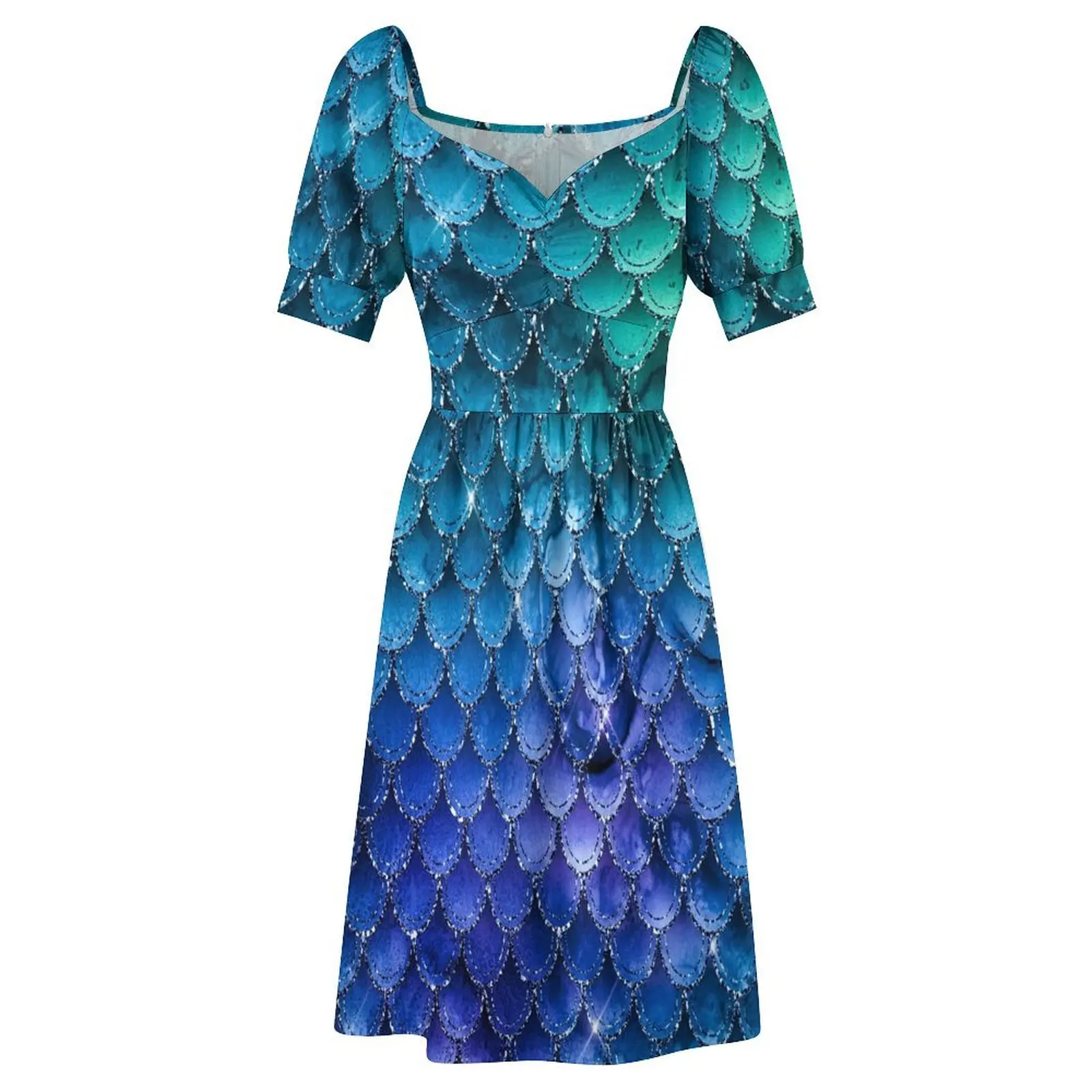 Vestido sirena Sparkles Multi 1 de manga corta, vestidos africanos para mujer, ropa de verano para mujer, vestidos para vestido de graduación