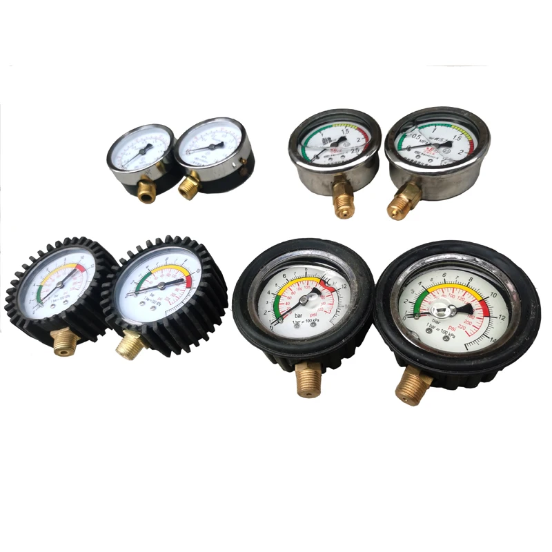 Tire Gauge for Car & Trucks Tires with Brass Connector M13 M14 Upgraded Tire Pressure Gauge LCD Display High- Air Pressure Gauge