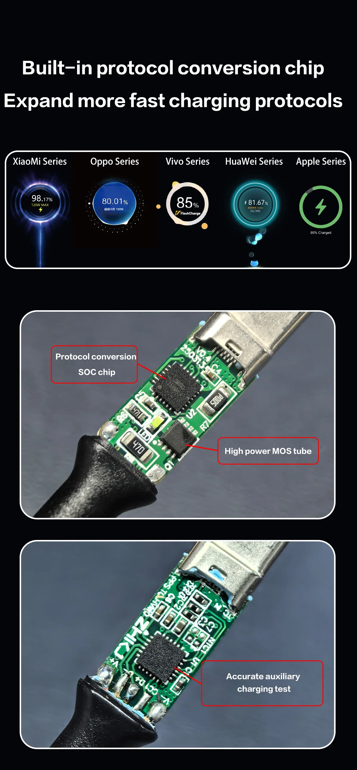 I2C Turbo TU1/TU2 Universelles Flash-Ladekabel, korrosions- und rostbeständig, präzise Erkennung für Handy-Reparaturwerkzeuge – Detail 4