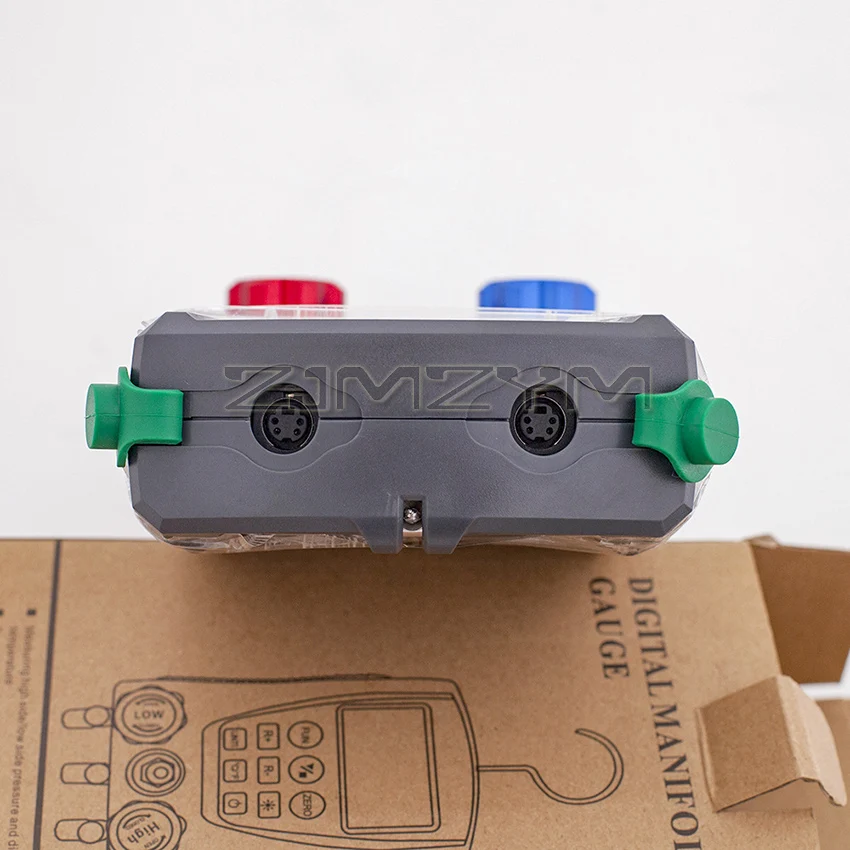 DY517 รถเครื่องทําความเย็นดิจิตอลสูญญากาศความดัน Manifold เครื่องทดสอบเครื่องปรับอากาศเครื่องทดสอบอุณหภูมิเครื่องวัดความดันวาล์วเครื่องมือ