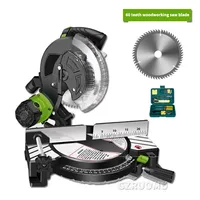 10 Inch Electric Saw Aluminum Machine 220V/1800W Multifunctional Circular Saw 45 Degree Cutting Miter Sawing Aluminum Machine