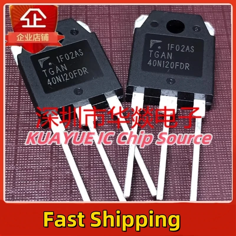 

10PCS-30PCS TGAN40N120FDR TO-3P 1200V 40A Fast Shipping Quality Guarantee