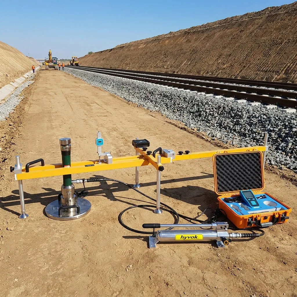 Intelligent Foundation Coefficient Tester for Testing Soils and Compacted Subgrade and Base Course Layers Stress and Deformation