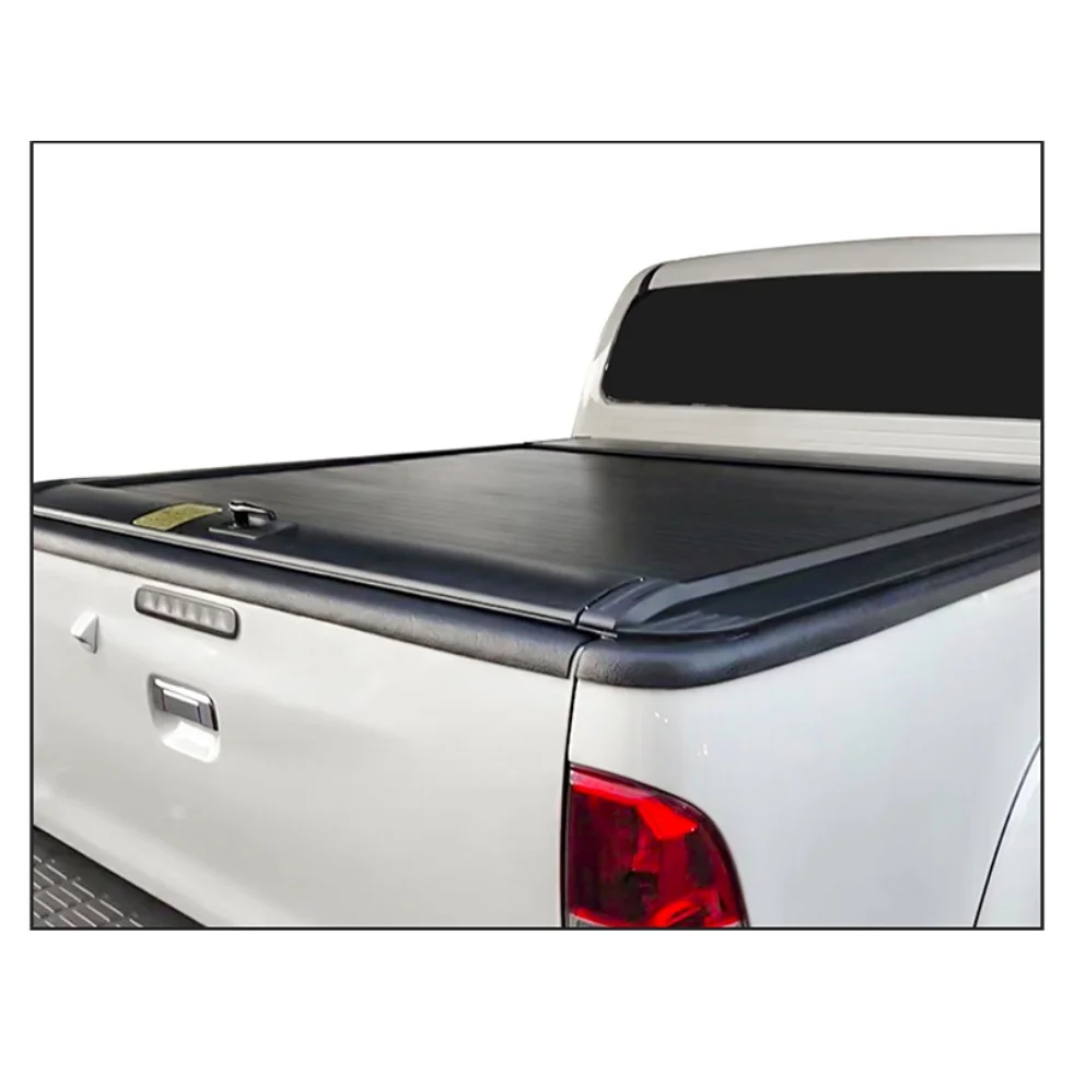 KQD AUTO Roller Lid up Pick up Truck Bed Retractable Aluminium Alloy Roll up Tonneau Cover for Ford Ranger