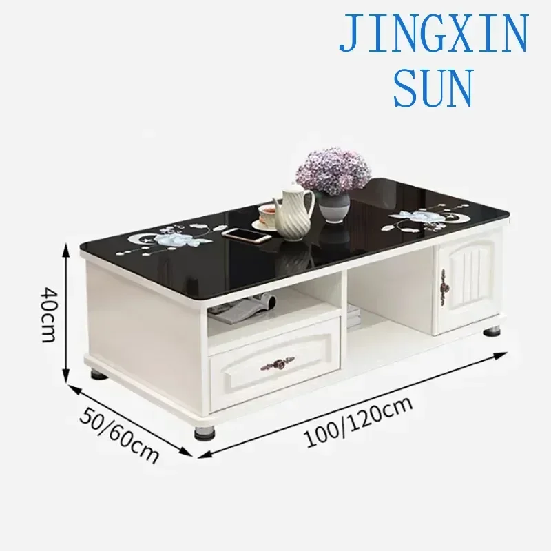 Nordic Woonkamer Salontafel Leistenen Opslag Trendy Eenvoud Koffietafels Marmeren Effect Stolik Kawowy Huismeubilair