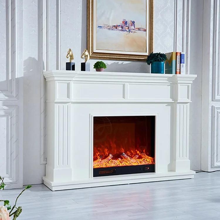 Postmodern Modern American TV Cabinet Simulation Fire Heating Electric Fireplace Household Decoration Cabinet