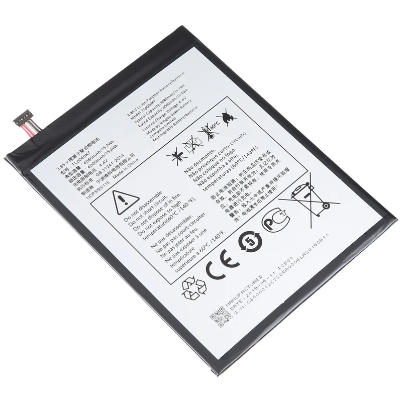 For Alcatel Joy Tab 9029Z 4000mAh Battery Replacement TLp040K7