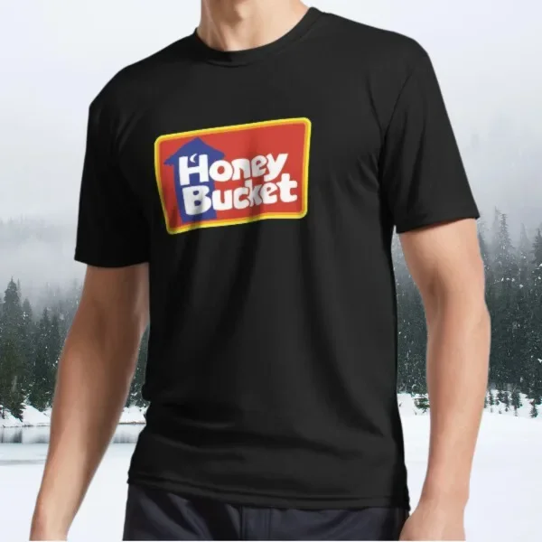 Honey Bucket outhouse logo portable Logo  Me'ns T-Shirt Funny Size S to 5XL