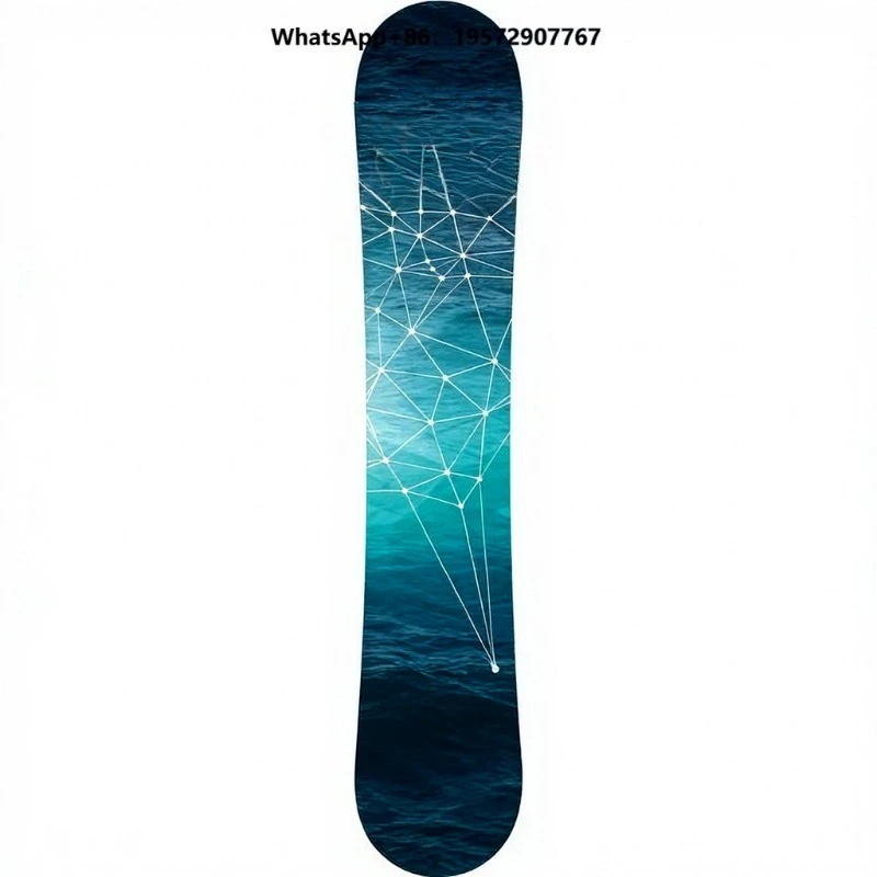 Top Selling  Adult Snowboard Starry Sky Carbon Fiber Stainless Steel Glass Fiber Custom Design for All Seasons Skiing