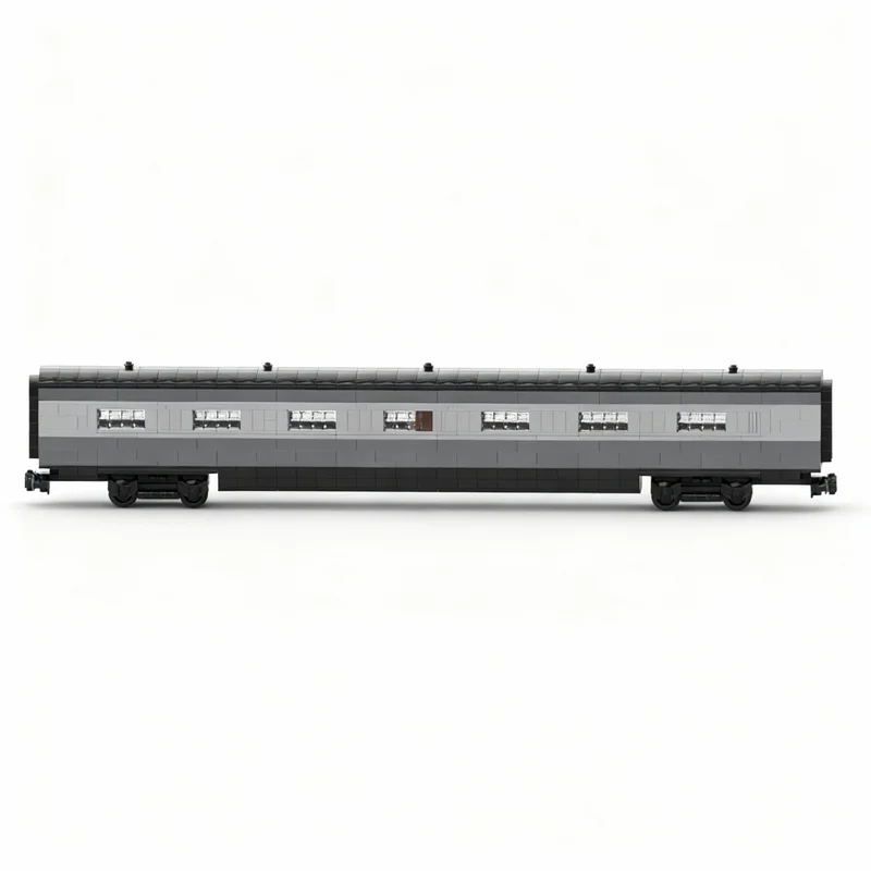781pcs MOC New York Central Passenger Car Train Model Building Blocks Toy Construction Christmas Gift Idea Craft Birthday Brick