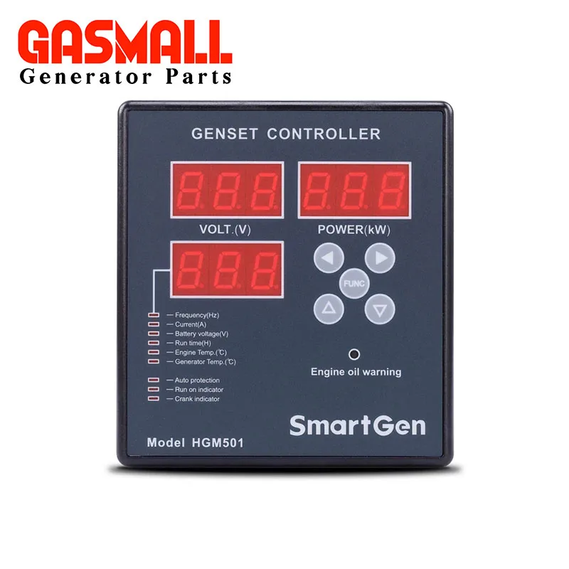 

GASMALL Gasoline Genset HGM501 Single Phase Generator Auto Start Stop kipor Small Digital Controller