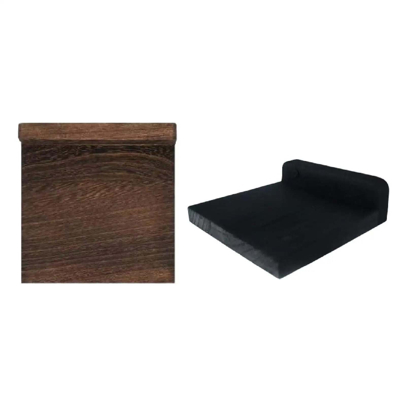 

4Pcs Wooden Wall Shelf Decorative Plant Stand for Garden Hallway Living Room