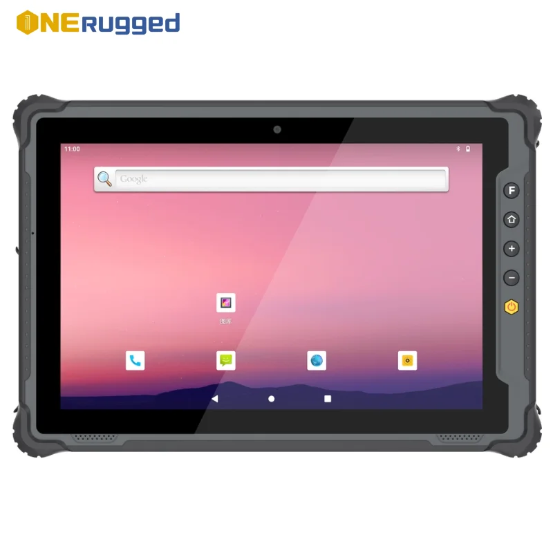 ODM/OEM Rugged Tablet, 10 Inch Android Industrial PC, 4G/WiFi/BT/GPS, RK3568, 10000mAh, 2D Barcode Scanner, NFC, IP65 Waterproof