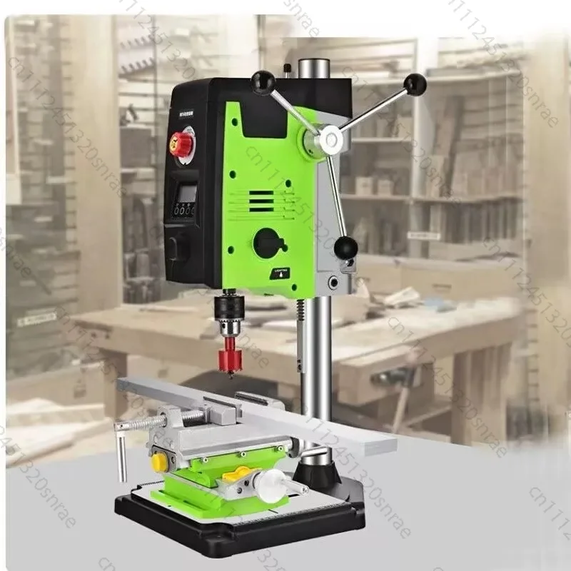 Digital Display High Precision Small 220v Drill Milling Machine Multi-Function Drilling Machine Large Stroke 90mm