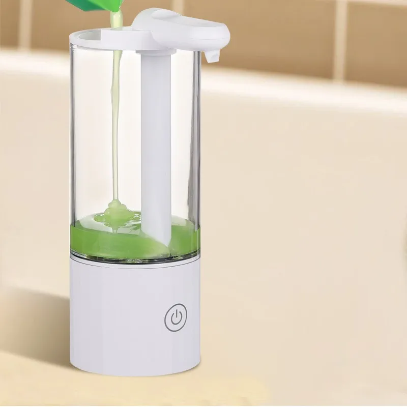 New Touchless Automatic Soap Dispenser Type-C Rechargeable 1500mAh Large Capacity Hand Washing Liquid Dispenser for Home Bathroo image 3