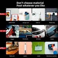 Super Strong double sided tape Strong Waterproof No Trace Self Adhesive Acrylic Pad Patch Sticky For Home Car Office 6