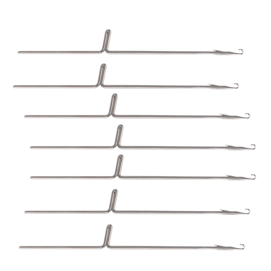 Imagem -03 - Letaosk 50 Peças Siver Reed Cantor Estúdio Máquina de Tricô Agulha Conjunto de Agulhas de Aço Apto para Sk280 Sk360 Sk580 Sk840