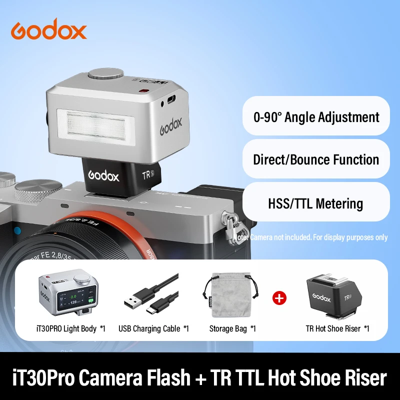 Godox iT30Pro C/N/O/F/S iFlash камера вспышка сверхлегкая мини-кишеньковая вспышка TTL с беспроводной связью 2,4 ГГц для Canon Sony Olympus