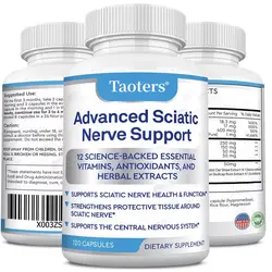 Sciatic Nerve Supplements To Support Overall Functional Health, Energy Levels, and Lasting Benefits