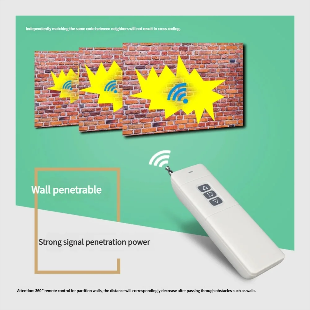 مفتاح تحكم عن بعد 12VDC محرك تيار مستمر عالي الطاقة عن بعد لاسلكي ذكي للأمام والخلف للتحكم عن بعد
