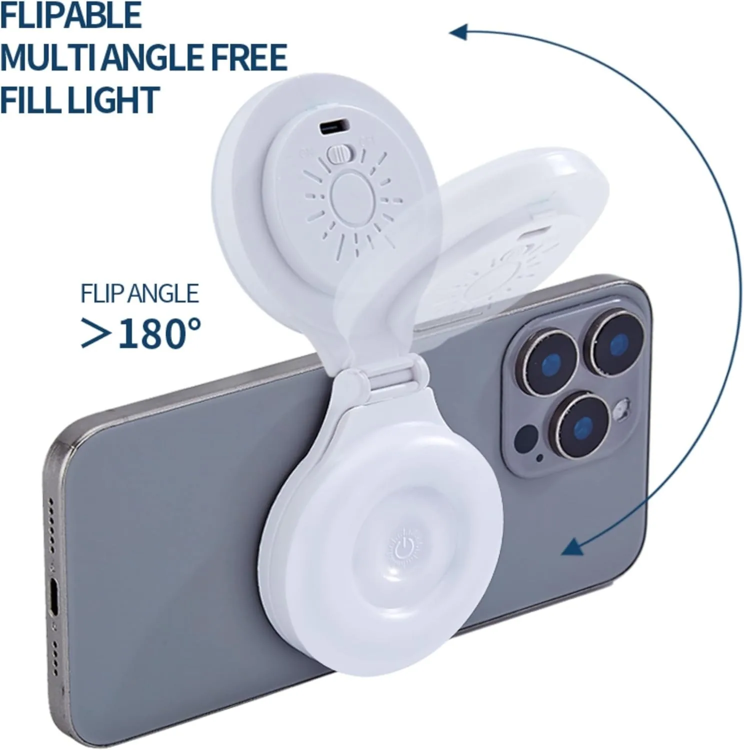 Mobile Phone Magnetic Fill Light Camera Photography Fill Light Soft Light Live Atmosphere Light Mobile Phone Fill Light