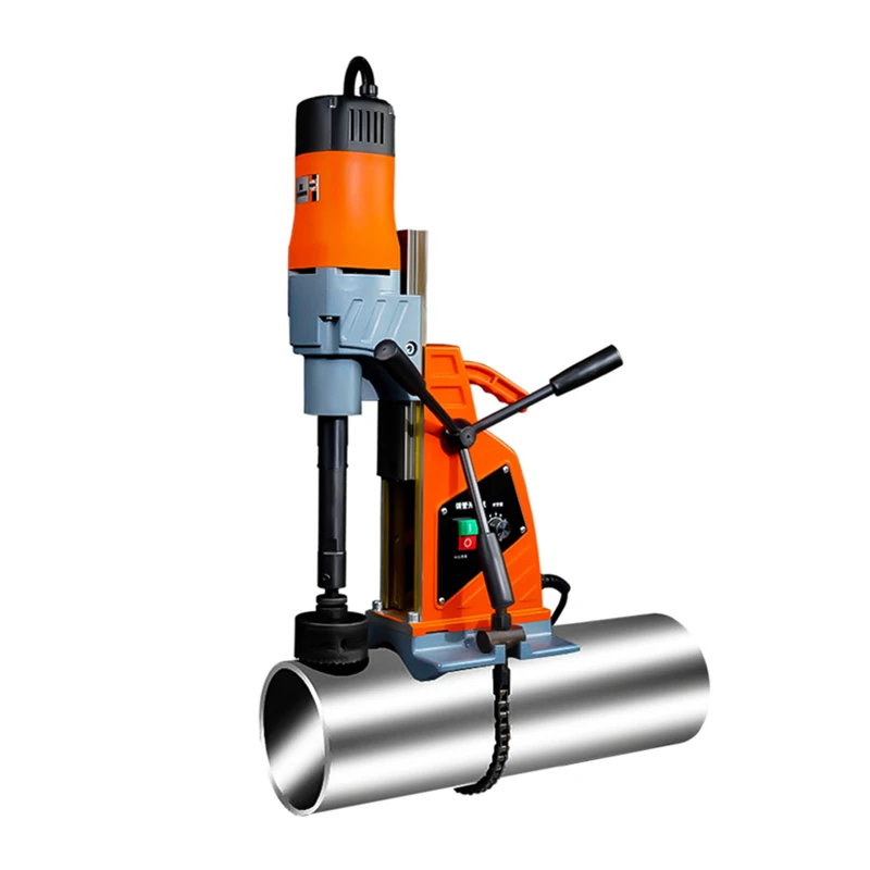 165mm 219mm Multifunctional Drilling Machines for Fire Pipeline Chain Type Openers with Adjustable Speed and Extended Drill Bit